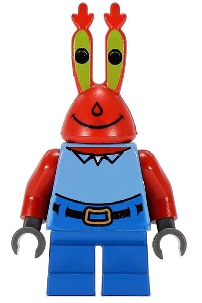 Mr. Krabs Minifigure [bob005] - Spongebob Squarepants