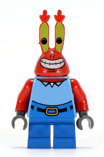Mr. Krabs Minifigure [bob023] - Spongebob Squarepants