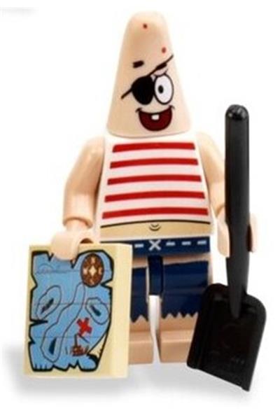 Patrick Pirate Minifigure - bob033