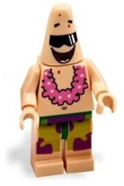 Patrick Minifigure [bob037] - Spongebob Squarepants