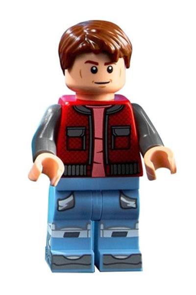 Marty McFly Minifigure [btf001] - Icons