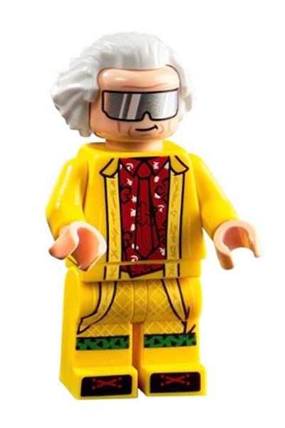 Doc Brown Minifigure [btf002] - Icons