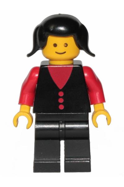 Female with button shirt Minifigure - but001