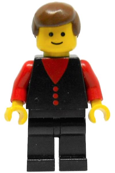 Male with button shirt Minifigure - but002