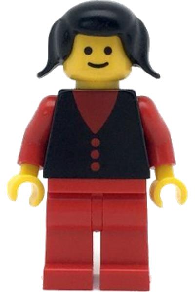 Female with button shirt Minifigure - but004