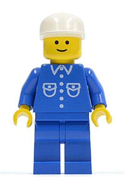 Male with button shirt Minifigure - but016