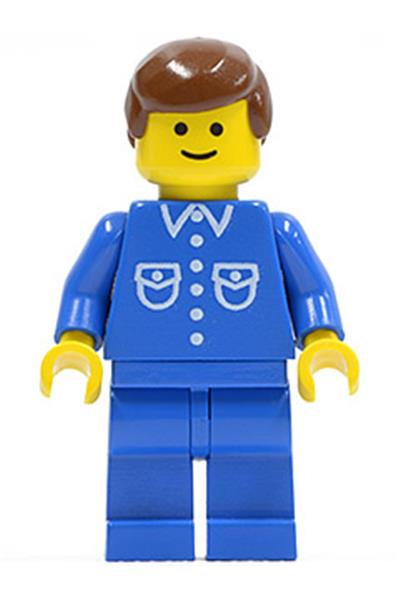 Male with button shirt Minifigure - but022