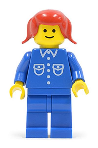 Female with button shirt Minifigure - but024