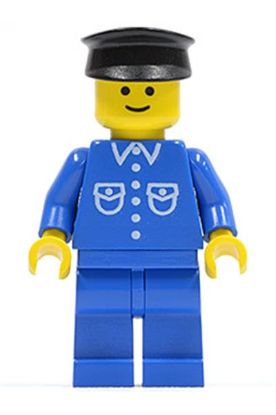 Male with button shirt Minifigure [but028] - Boats