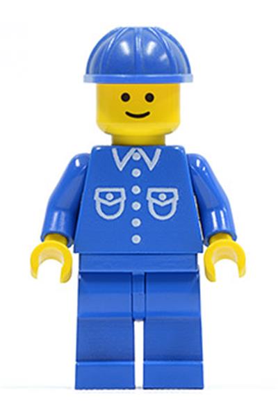Construction Worker Minifigure [but031] - Town