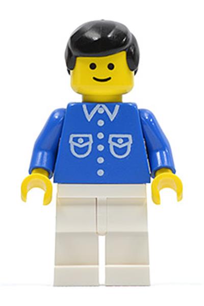 Male with button shirt Minifigure - but039