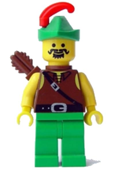 Rob N Hood Forestman Minifigure [cas004] - Castle