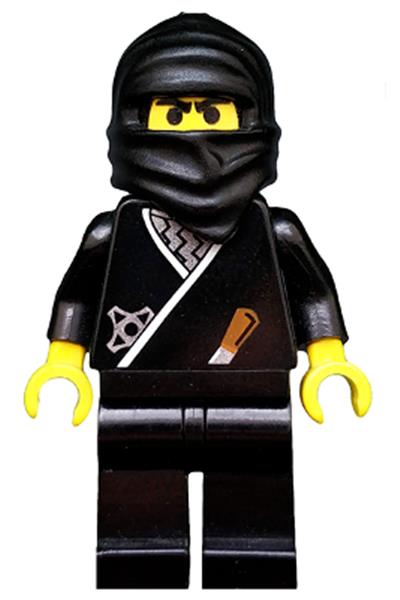 Black Ninja Bonsai Minifigure - cas048