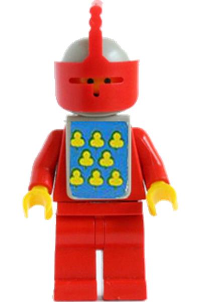 Knight Red Cavalry Minifigure - cas087s