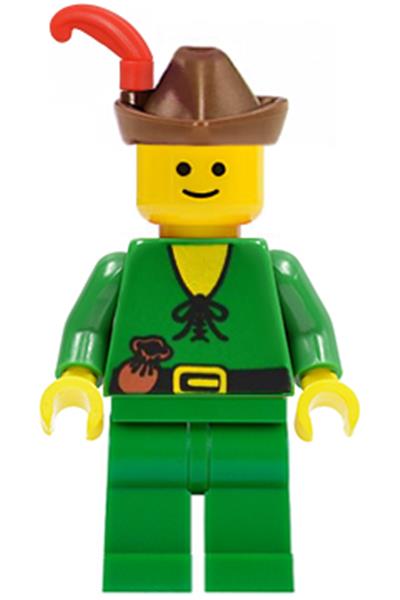 Forestman Minifigure [cas128] - Castle