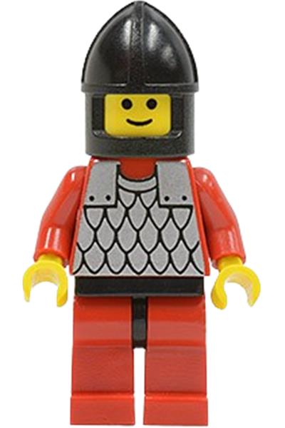 Black Knights Soldier Minifigure - cas161