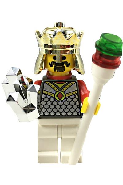 Chess King Minifigure [cas205] - Castle