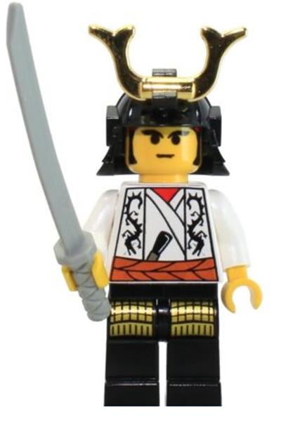 Shogun White Minifigure [cas206] - Castle
