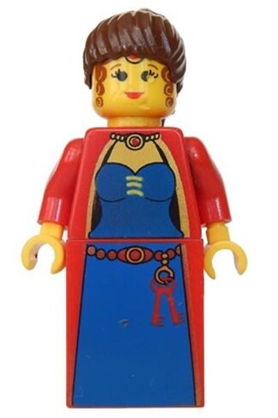 Maiden Minifigure [cas207] - Castle
