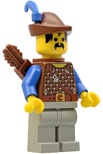 Forestman Minifigure [cas286] - Castle