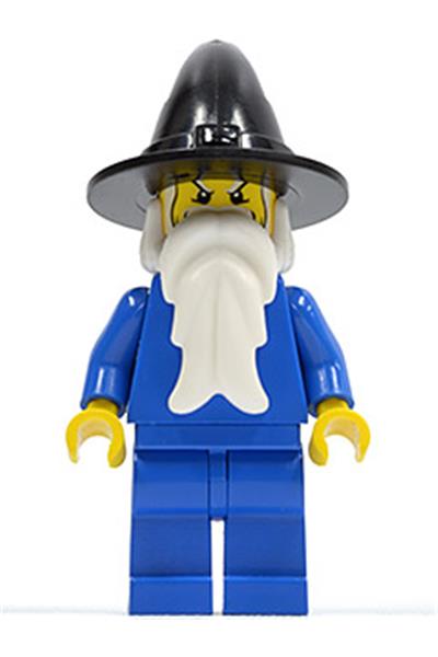 Black Wizard Minifigure - cas306