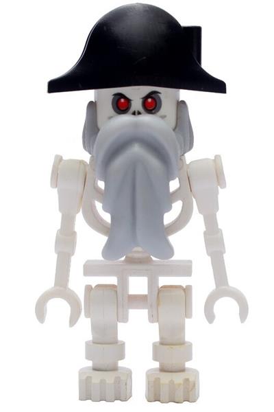 Skeleton Ship Captain Minifigure - cas346