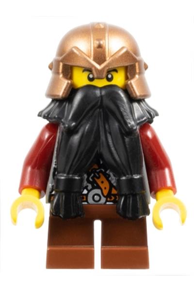 Dwarf Minifigure [cas391] - Gear