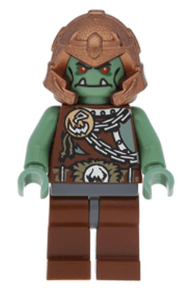 Troll Warrior 8 Minifigure [cas400] - Gear