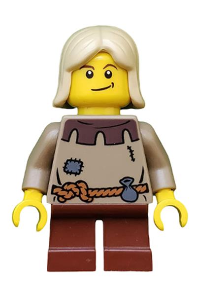 Peasant Child Minifigure - cas411