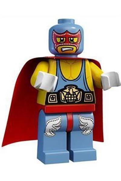 Super Wrestler Minifigure [col010] - Minifigure Series