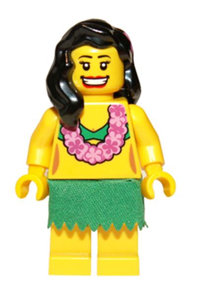 Hula Dancer Minifigure - col033