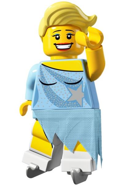 Ice Skater Minifigure - col063