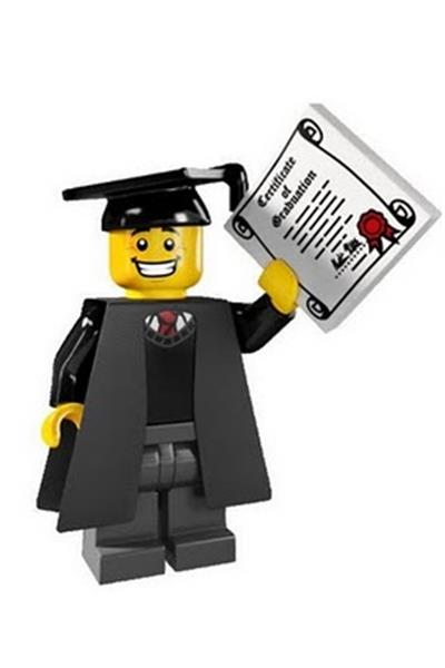 Graduate Minifigure [col065] - Minifigure Series