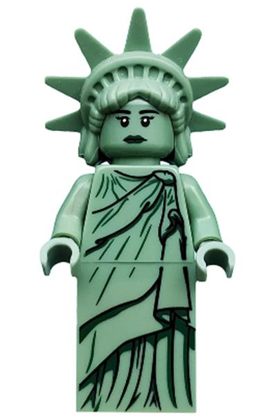 Lady Liberty Minifigure [col084] - Minifigure Series