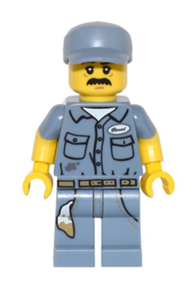 Janitor Minifigure - col236
