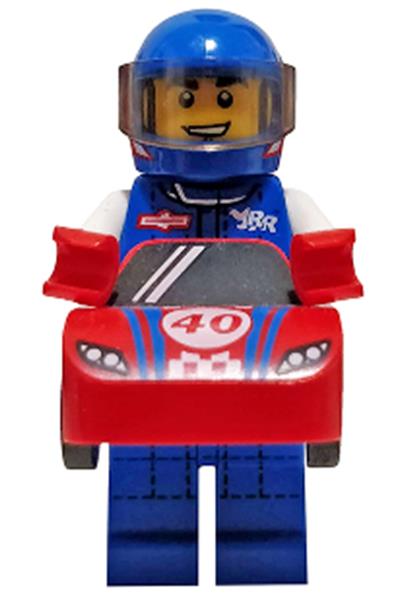 Race Car Guy Minifigure - col324