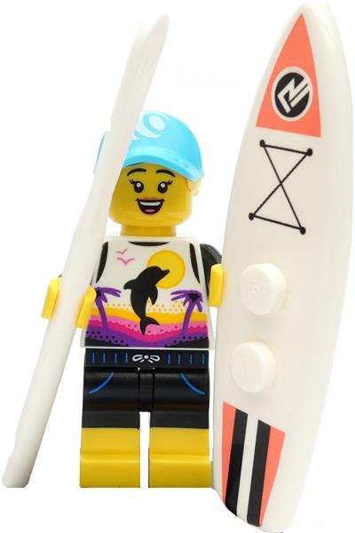 Paddle Surfer Minifigure - col374