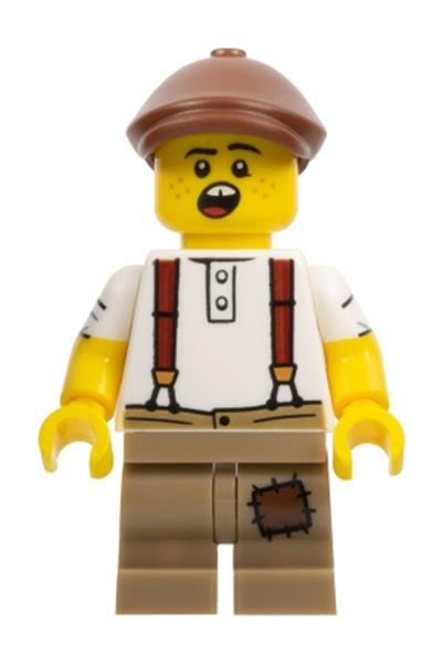 Newspaper Kid Minifigure - col423