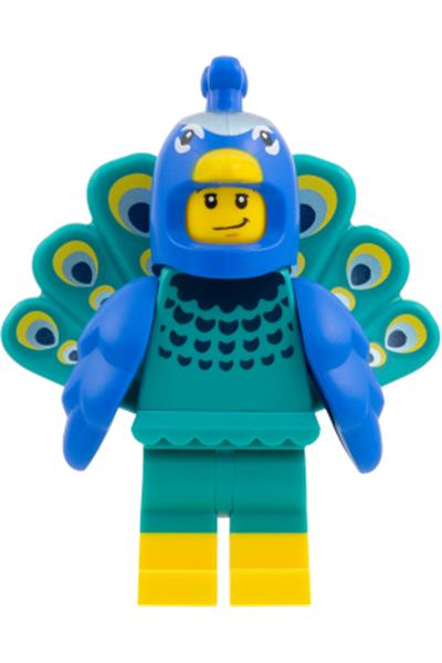 Peacock Costume Fan Minifigure - col461