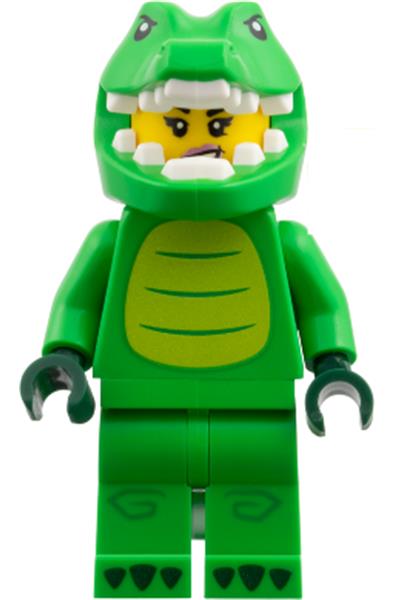 Crocodile Costume Fan Minifigure - col468