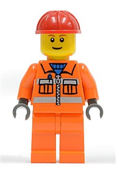 Construction Worker Minifigure [cty0031] - City