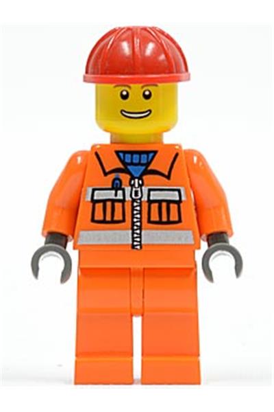 Construction Worker Minifigure - cty0034