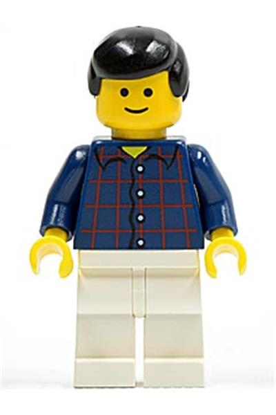 Male in Plaid Button Shirt - cty0037