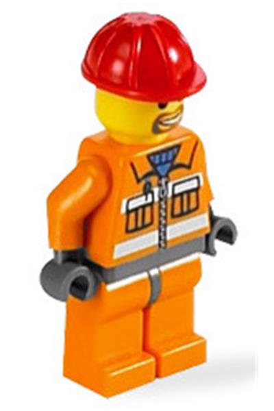 Construction Worker Minifigure [cty0041] - Gear