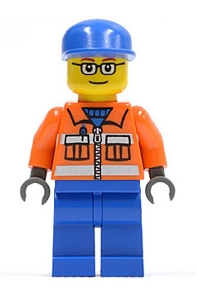 Ground Crew Minifigure [cty0053] - City