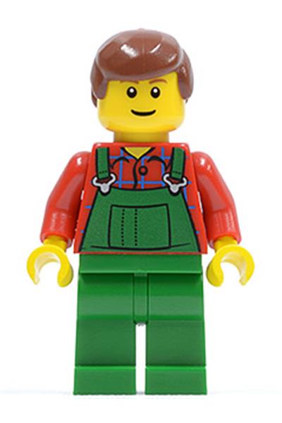 Farmer in Overalls Minifigure [cty0058] - Education