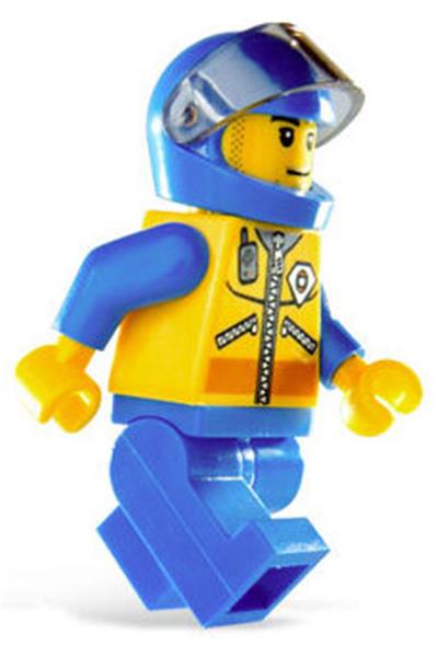 ATV Driver Minifigure - cty0075