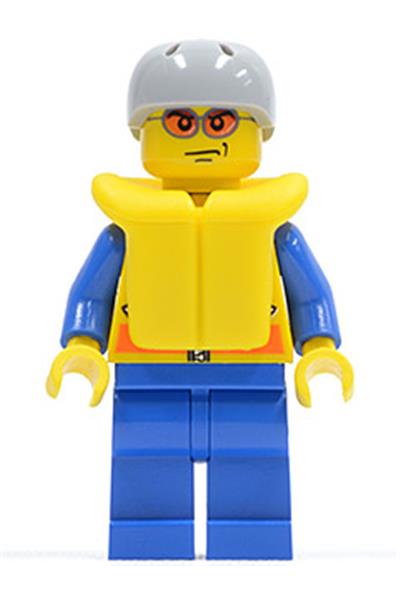 Speedboat Pilot Minifigure - cty0078