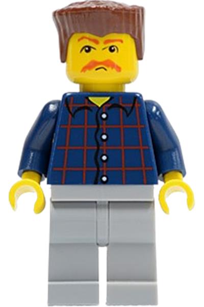 Male in Plaid Button Shirt - cty0082