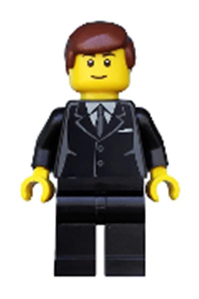 Male in suit Minifigure [cty0107] - Education